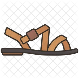 Sandals Shoes  Icon