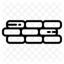 Sandbag Wall Icon