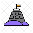 Sandcastle Summer Vacation Icon