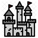 Sandcastle Castle Beach Icon