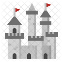 Sandcastle Castle Beach Icon