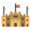 Sandcastle Beach Summer Icon