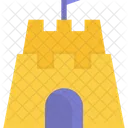 Sandcastle Beach Castle Icon