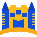 Sandcastle Beach Sandcastle Sand Sculpture Icon