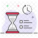 Sand Clock Hourglass Timmer Icon