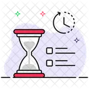 Sand Clock Hourglass Timmer Icon