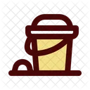 Sandeimer Eimer Sand Symbol