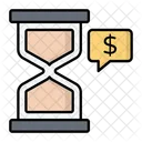 Sandglass Money Hourglass Icon