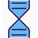 Sandglass Hourglass Dna Icon