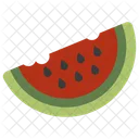 Sandia Rodaja De Sandia Fruta Icono