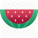 Icono Plano De Ilustracion Frutas Gradiente Icono