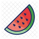 Sandia Fruta Fresca Icono