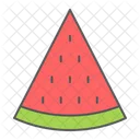 Sandia Fruta Postre Icono