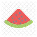 Sandia Fruta Nutriente Icono