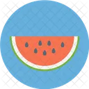 Sandia Melon Frutas Icono