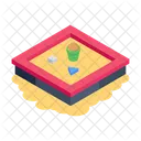 Kids Sandbox Sandpit Playground Sandbox Icon