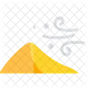 Extreme Weather Dust Clouds Atmospheric Disturbance Icon