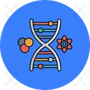 Sanduhr DNA Gene Chemische Zusammensetzung Symbol