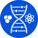 Sanduhr DNA Gene Chemische Zusammensetzung Symbol