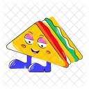 Sanduiche Sanduiche Sanduiche De Pao Ícone