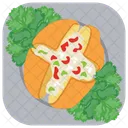 Alho Pao Italiano Ícone