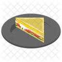 Sanduiche Fast Food Junk Food Ícone