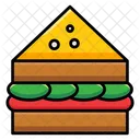 Sanduiche Hamburguer Junk Food Ícone