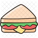 Sanduiche Fast Food Refeicao Ícone