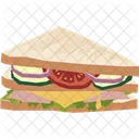 Sandwich Fast Food Food Dish Icon