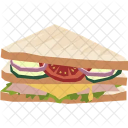 Sándwich  Icono