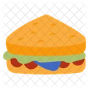 Sandwich Fast Food Junk Food Icon