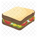 Sandwich Snacks Toast Icon