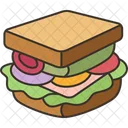 Sandwich Lunch Tasty Icon
