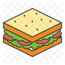 Sandwich Lunch Meal Icon