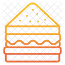 サンドイッチ  アイコン