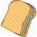 Sandwich Bread Food Icon