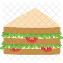 Bread Breakfast Club Sandwich Icon