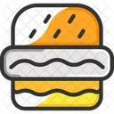Sandwich Burger Hot Dog Icon