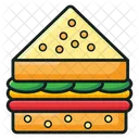 Burger Sandwich Junk Food Icon