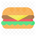 Sandwich Bread Burger Icon