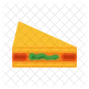 Sandwich Bread Vegetarian Icon