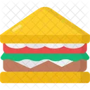 Sandwich Burger Snack Icon