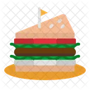 Sandwich Food Restaurant Icon