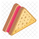 Sandwich Toast Snack Icon