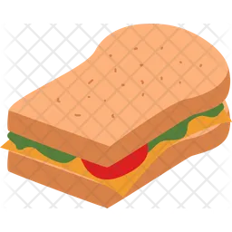 Sándwich  Icono