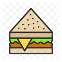 Sandwich Food Lunch Icon