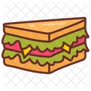 Sandwich Snack Burger Icon