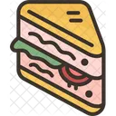 Sandwich Tuna Melt Icon