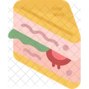 Sandwich Tuna Melt Icon