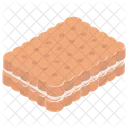 Biscotto Sandwich Biscotto Biscotto Torta Icon